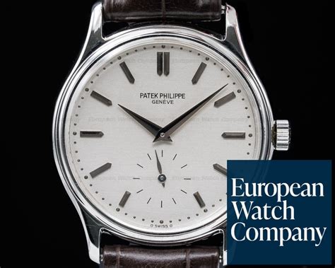 patek philippe 3923 plateado con negro